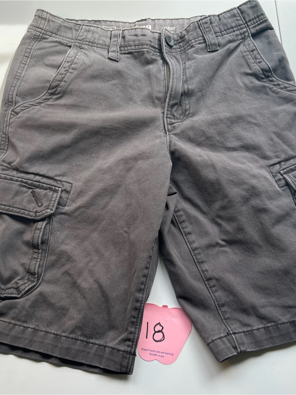 urban pipeline Gray Cargo Shorts for Kids